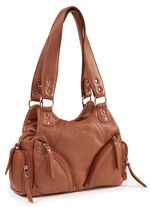 Laurina, Tasche, Damen, aus Leder COGNAC