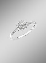 Edler Damenring mit 51 Diamanten 