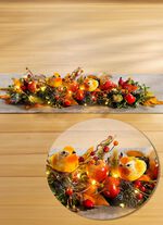 Herbstlich beleuchteter Tischaufleger 