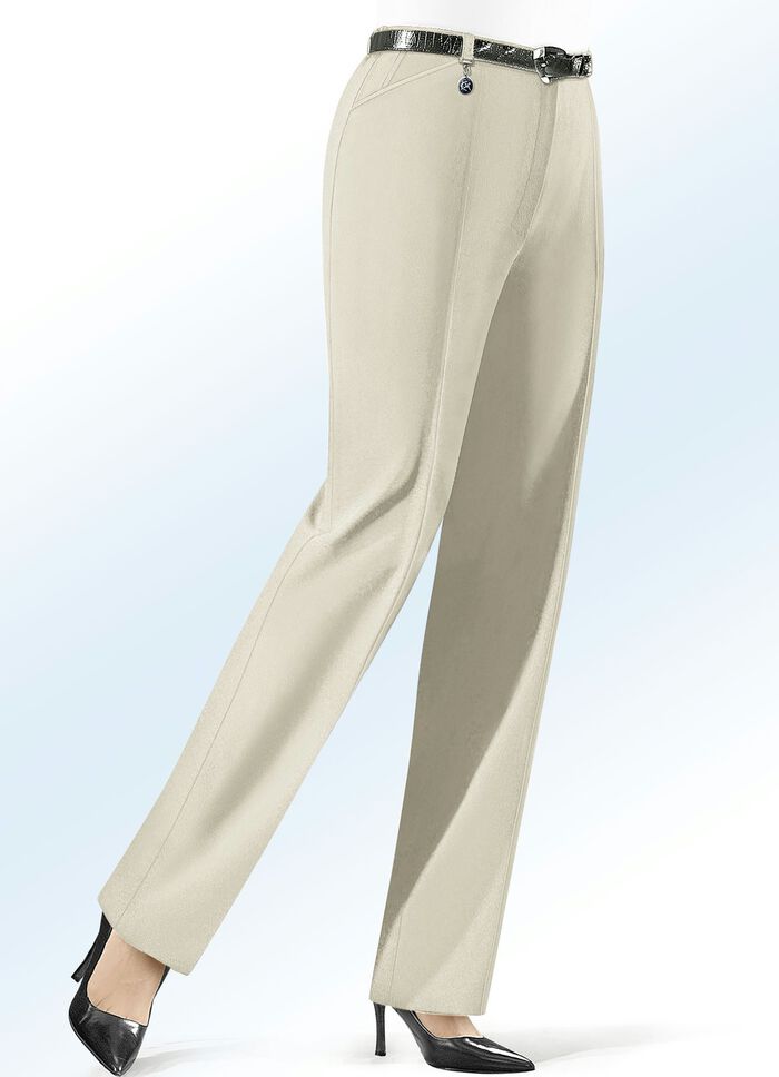 Hose für jeden Anlass HELLBEIGE