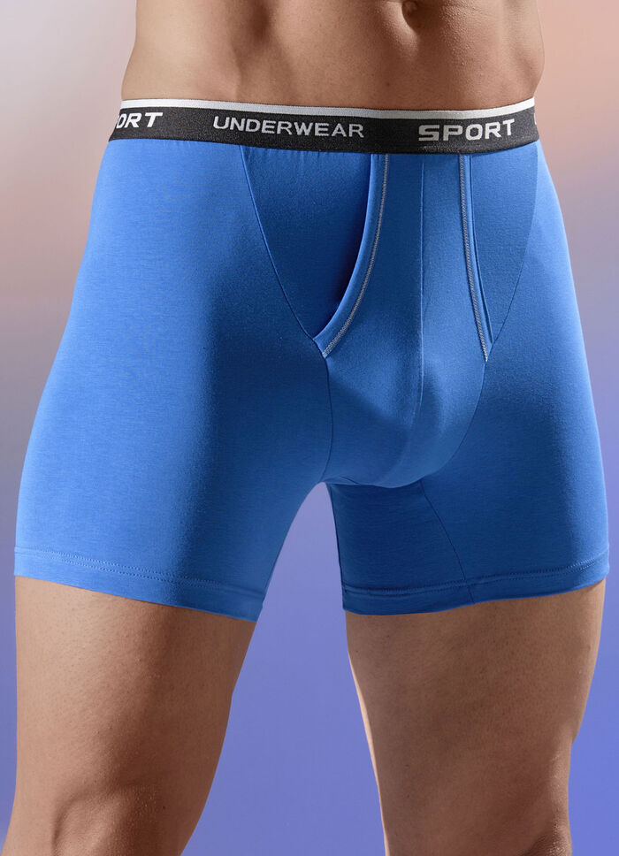 Dreierpack Pants mit Elastikbund 