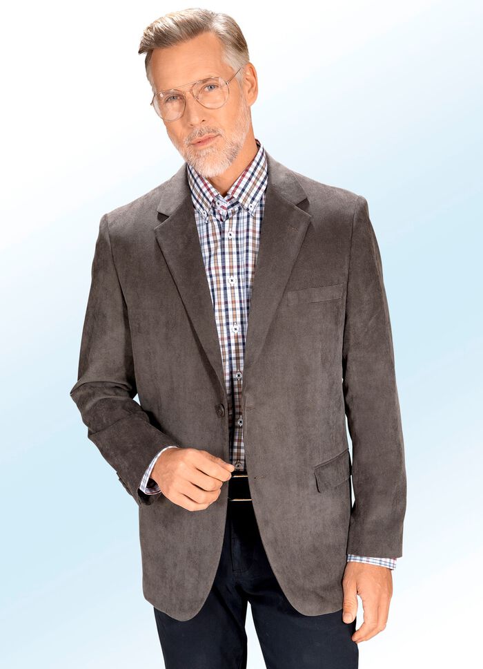 Einreihiger Sakko in 2 Farben 