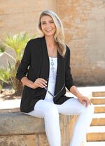 Chasuble mit Schalkragen SCHWARZ