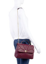 Laurina Tasche mit Kippschloss in extravaganter Libellenform BORDEAUX