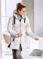 Funktions-Kurzmantel mit fester Kapuze 