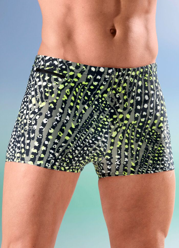 Badehose in h&ouml;herer Kastenform 