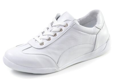 Andrea Conti, bequeme Damen-Sneaker, Weite G, mit herausnehmbarem Fu&szlig;bett 