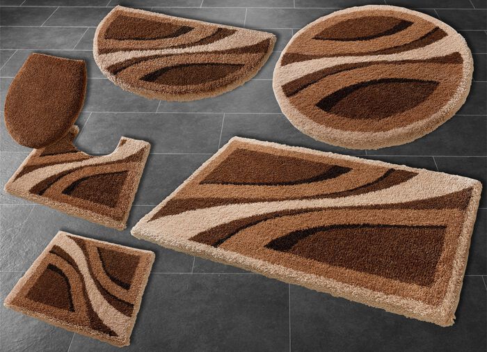 Faszinierende Badgarnitur mit rutschhemmender R&uuml;ckseite 