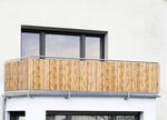 Balkon-Sichtschutz in Bambus-Optik  