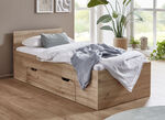 Stauraumbett mit Schubladen ARTISAN EICHE