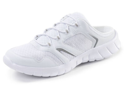 Sportlicher Damen-Sabot, mit herausnehmbarem Fußbett 