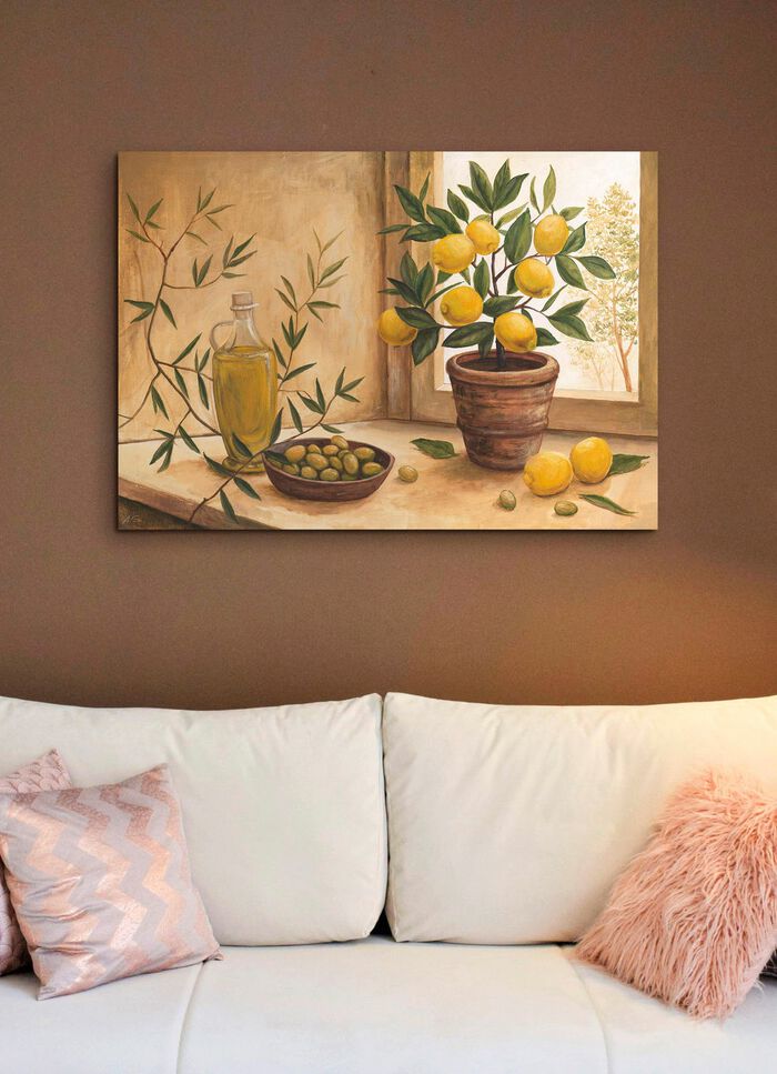 Hochwertiges Leinwandbild auf Holzrahmen 