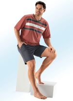 Hajo Klima Komfort Shorty mit Knopfleiste und Brusttasche 