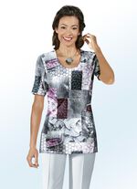 Shirt mit Allover-Dessin 