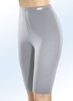 Zweierpack Radlerhosen mit Dehnbund 1X MARINE, 1X GRAU MELIERT