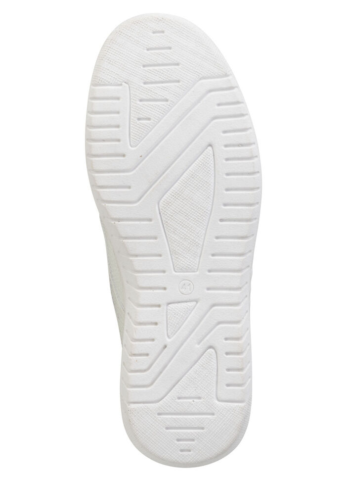 GINO GALANTE Slipper aus genarbtem Nappaleder NATURWEISS