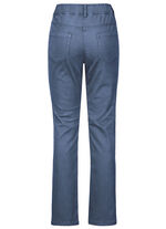 Hose mit funkelnden Glitzersteinchen JEANSBLAU