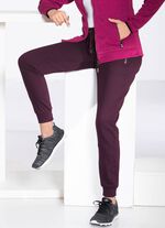 Freizeithose mit Rei&szlig;verschluss-Taschen in 4 Farben BEERE