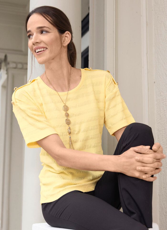 Shirt mit Zierkn&ouml;pfen 