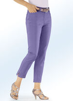 Hose in 7/8-L&auml;nge und 4-Pocket-Form LAVENDEL