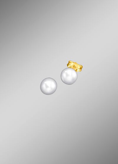 Ohrstecker mit S&uuml;&szlig;wasser-Zuchtperle 