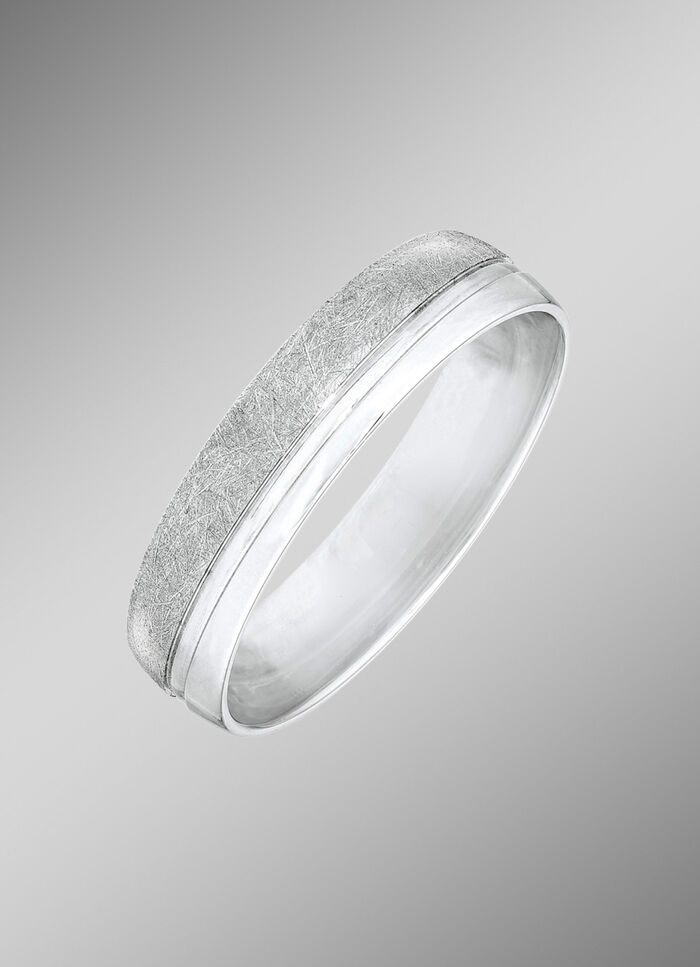 Brillant-Trauring in Weißgold