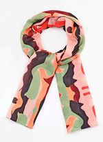 Schal mit Camouflage-Dessin 