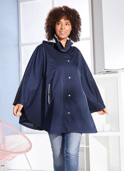 Cape mit seitlichen Druckern 