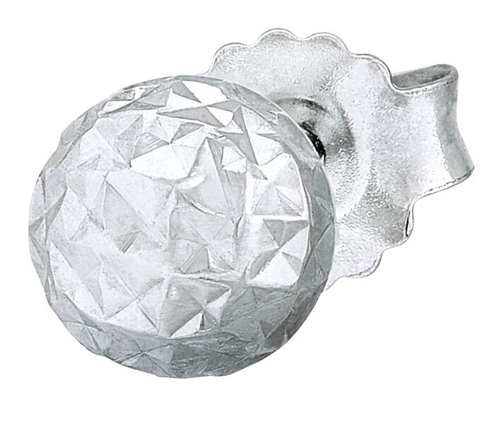 Ohrstecker mit facettierten Kugeln 