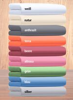 Fein-Single-Jersey Spannbettt&uuml;cher 