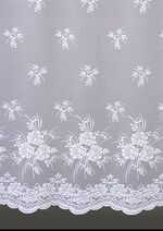 Floral dessinierter Store mit Universalschienenband 