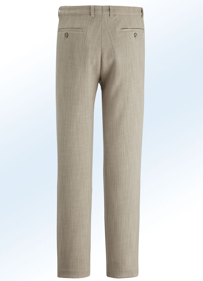 "Klaus-Modelle"-Hose in 3 Farben SAND MELIERT