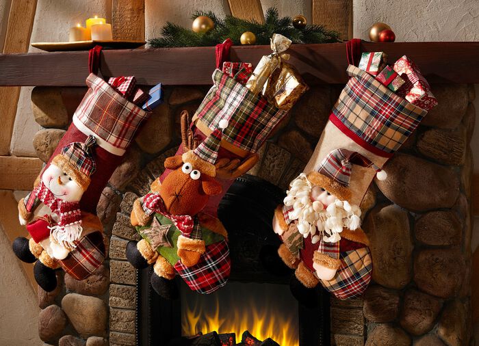 Nikolausstiefel, 3er-Set 