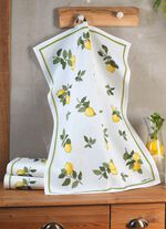 Geschirrt&uuml;cher aus Halbleinen, 3er-Set 