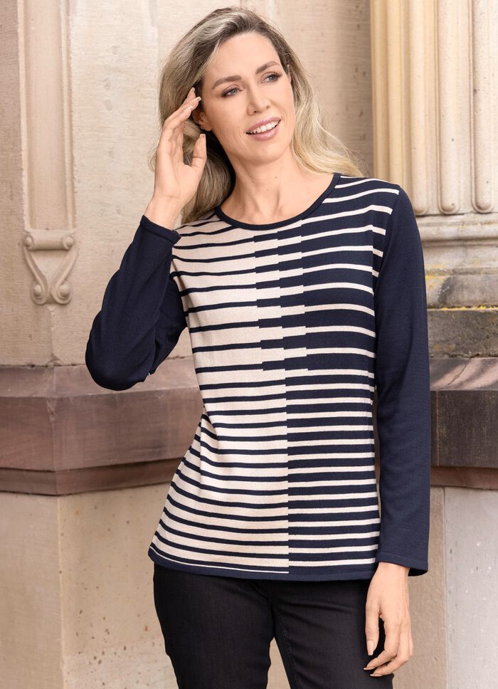 Pullover in Feinstrick 