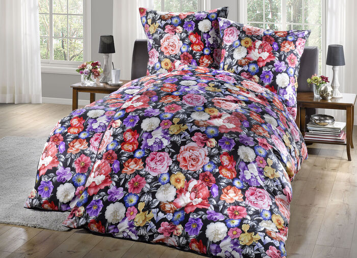 Renforc&eacute;-Bettw&auml;sche-Garnitur mit Rei&szlig;verschluss 