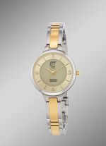 ETT-Solar-Damenuhr ELT-12148-61M mit Titanbandgeh&auml;use 