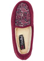 Hausschuh mit Schurwollfutter BORDEAUX