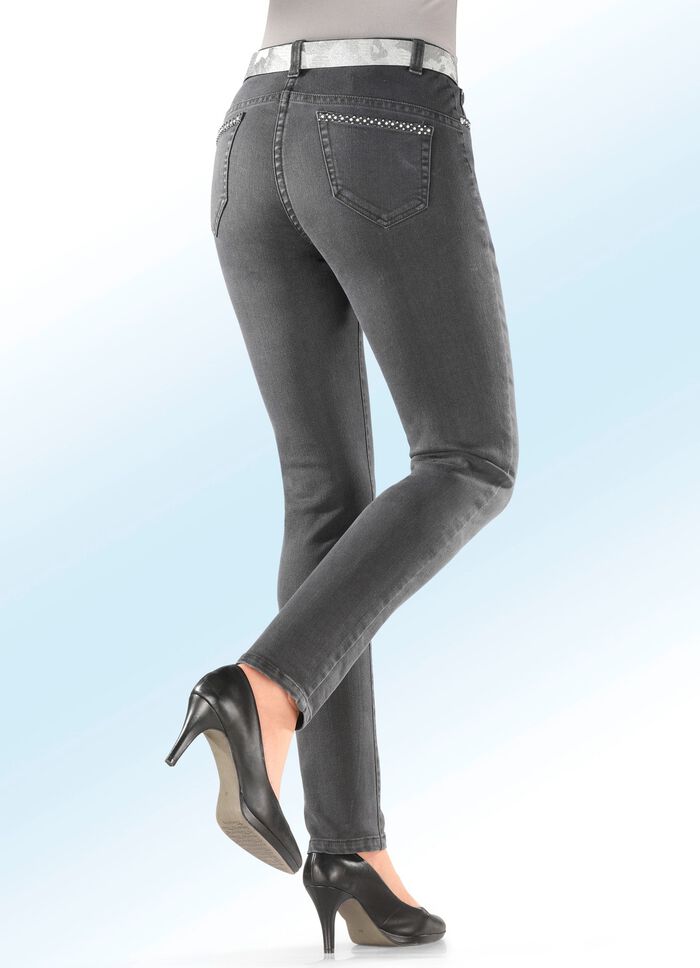 Komfortjeans in 5-Pocket-Form 