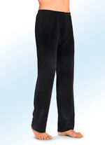 Hose mit bequemem Dehnbund rundum in 2 Farben SCHWARZ