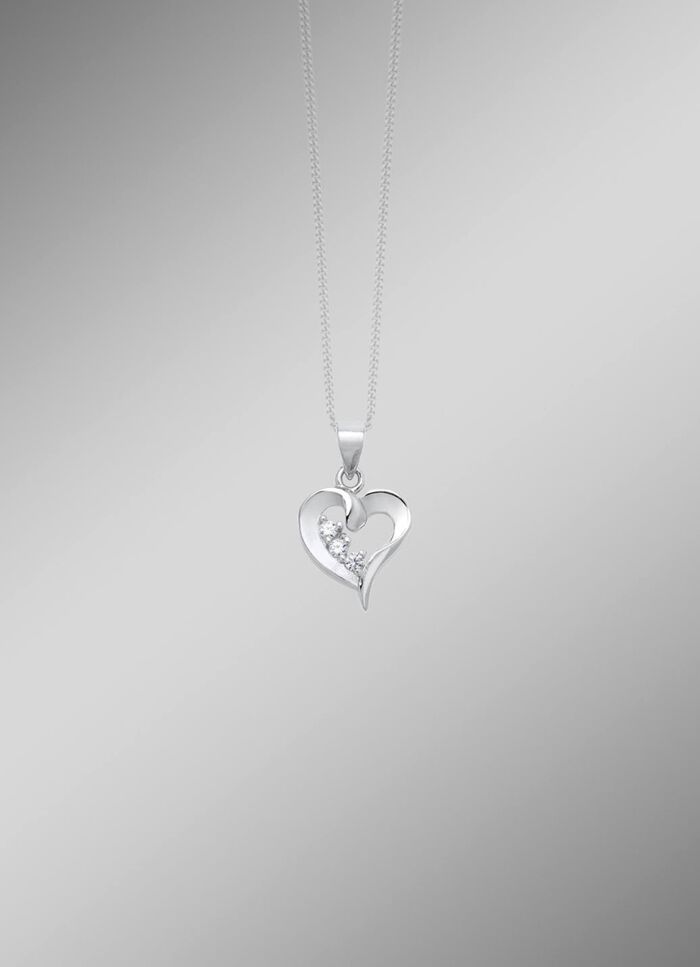 Funkelnder Herz-Anh&auml;nger 