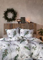 Beidseitig bedruckte Bettwäsche-Garnitur von Estella 