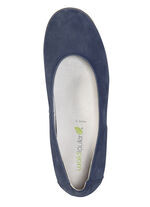 Waldl&auml;ufer Ballerinas aus Nubukleder MARINE