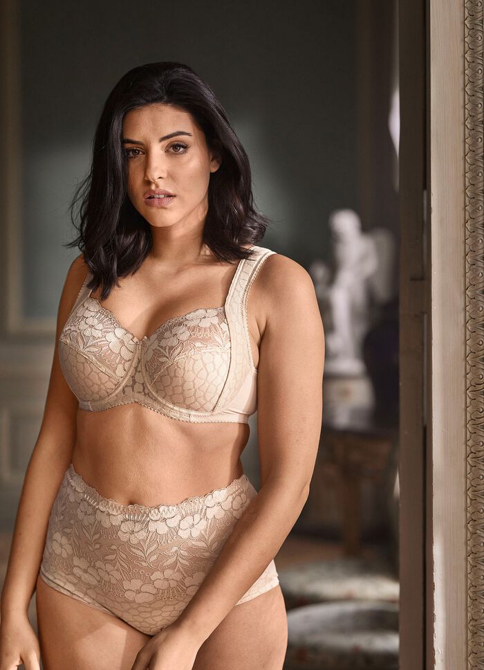 Miss Mary B&uuml;gel-BH mit strukturiertem Vorderteil 