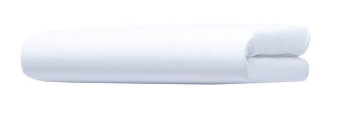 Hochwertiges Flausch-Biber-Betttuch aus Baumwolle WEISS