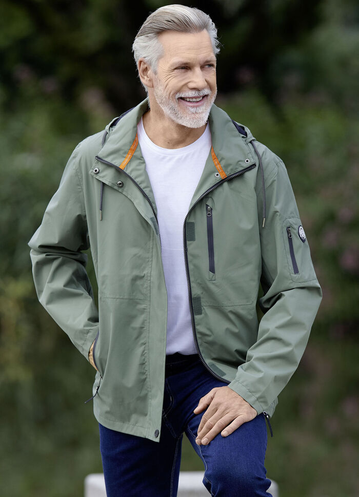 Funktionsjacke mit Kapuze 