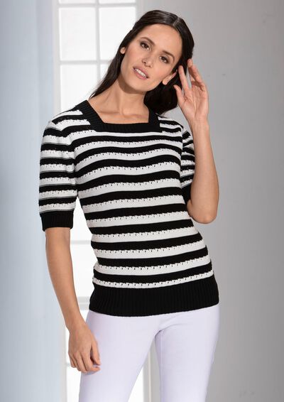 Pulli in Ringeldessin 