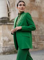 Blazer mit Schalkragen 