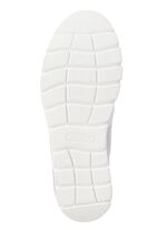 Waldl&auml;ufer Schn&uuml;r-Sneaker mit Metallic-Pr&auml;gung WEISS-EISGRAU-FLIEDER