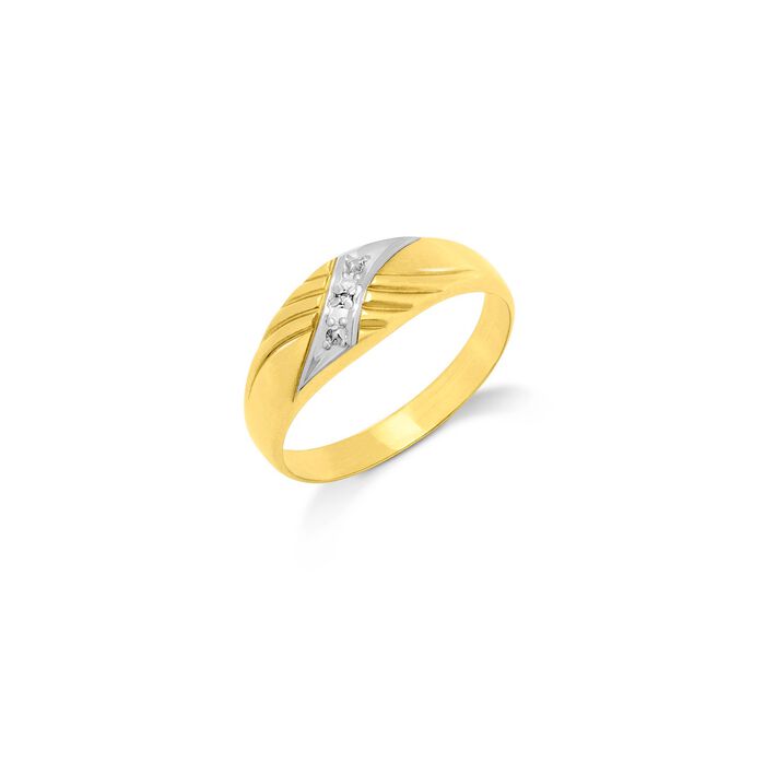 Damenring in Bicolor 